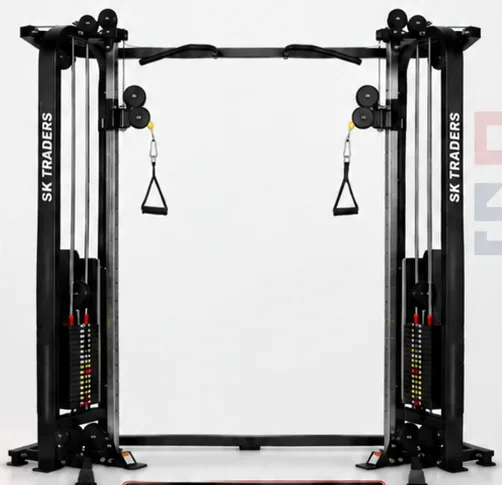SK Traders multi functional dual cable station, commercial gym equipment made in Varanasi